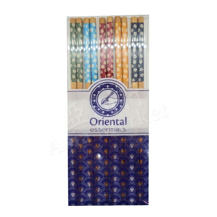 Oriental Essentials Chopsticks 藍紋木筷子
