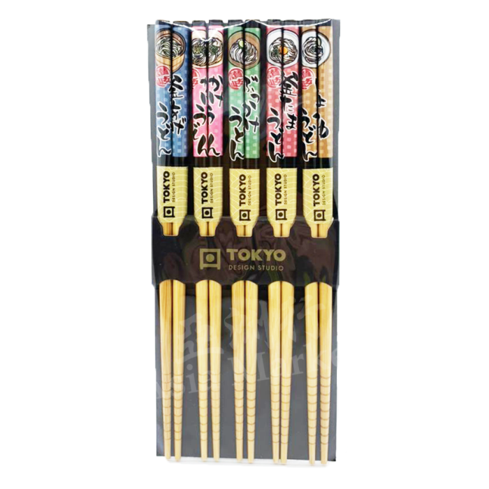 TOKYO DESIGN STUDIO  Chopstick Set (5 pairs) 