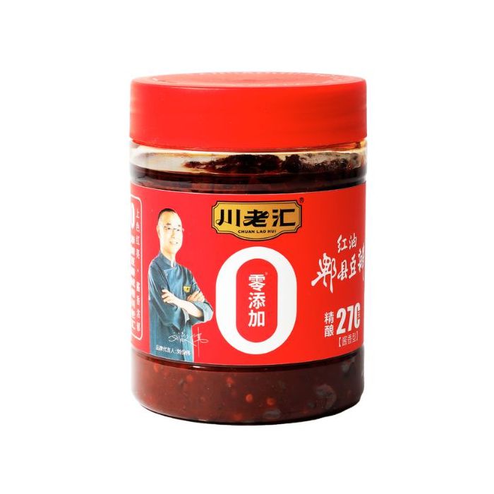 Chuan Lao Hui Hot Broad Beans Paste in Red Oil 500g 红油郫县豆瓣