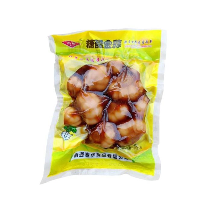 CHUNHUA Preserved Sweet and Sour Garlic 500g  春华糖醋大蒜头