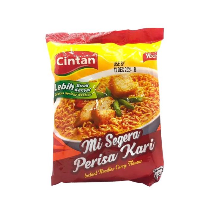 CINTAN Curry Flavour Noodle 76g 金蛋咖喱湯麵