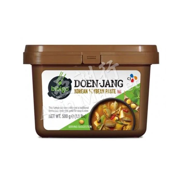CJ BIBIGO Korean Soybean Paste DOEN JANG 500g 