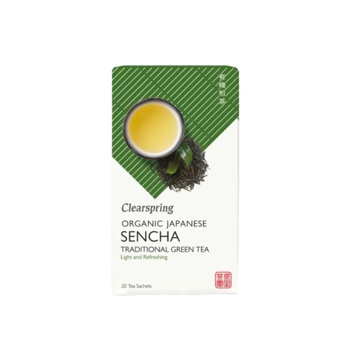 Clearspring Organic Japanese Sencha Traditional Green Tea 20 bags 36g 有機抹茶