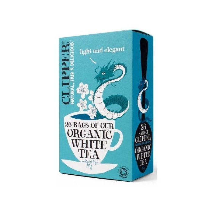 Clipper White Tea Organic 26 Bags 45g 英國白茶包