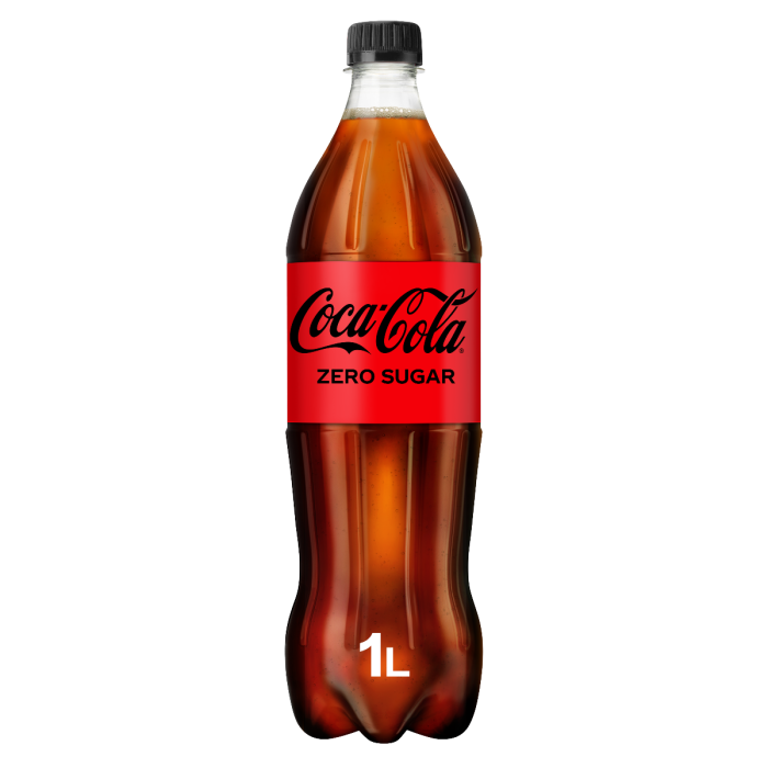 Coca-Cola Zero Sugar 1L Bottle 無糖可樂大支裝