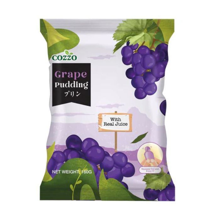 Cozzo Grape Pudding 160g 果凍吸條 (葡萄味)