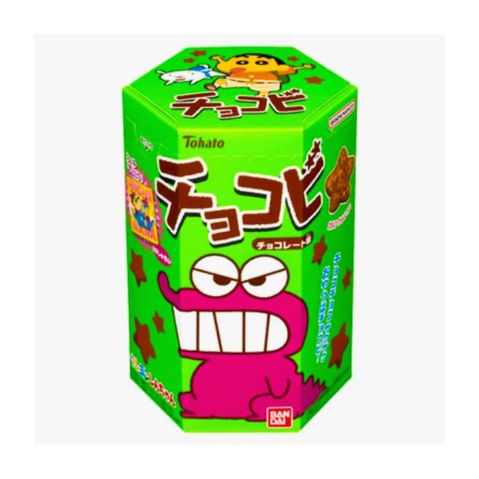 Crayon Shinchan Corn Snack Chocolate Flavour 22g 蠟筆小新朱古力粟米星