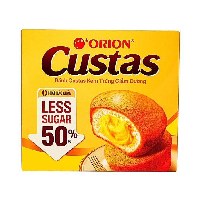 ORION Yellow Soft Pie Custard Egg Yolk Pie Cake 282g