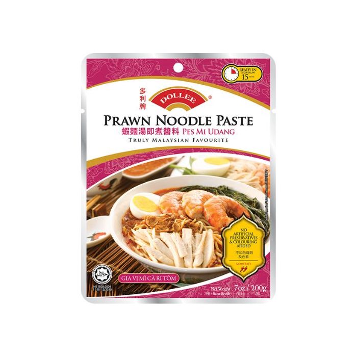 DOLLEE Prawn Noodle Paste 200g 多利蝦面醬