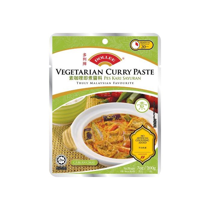 Dollee Vegetarian Curry Paste 200g