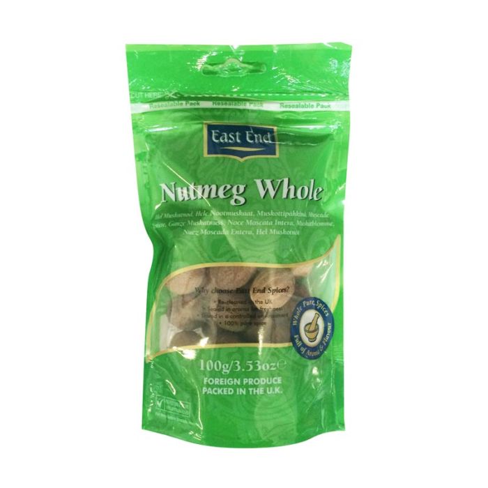 East End Nutmeg Whole 100g
