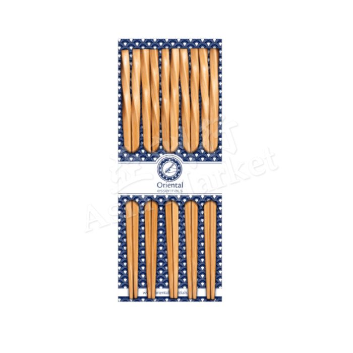 Oriental Essentials - Wooden Chopsticks X 5Pairs 木制筷子