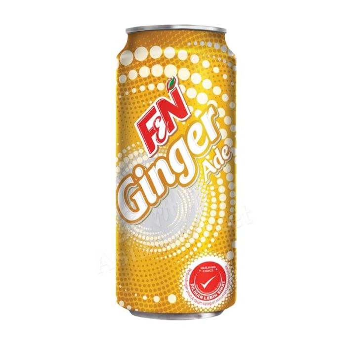 F&N Perisa Ginger Ade 325ml  罐裝姜啤