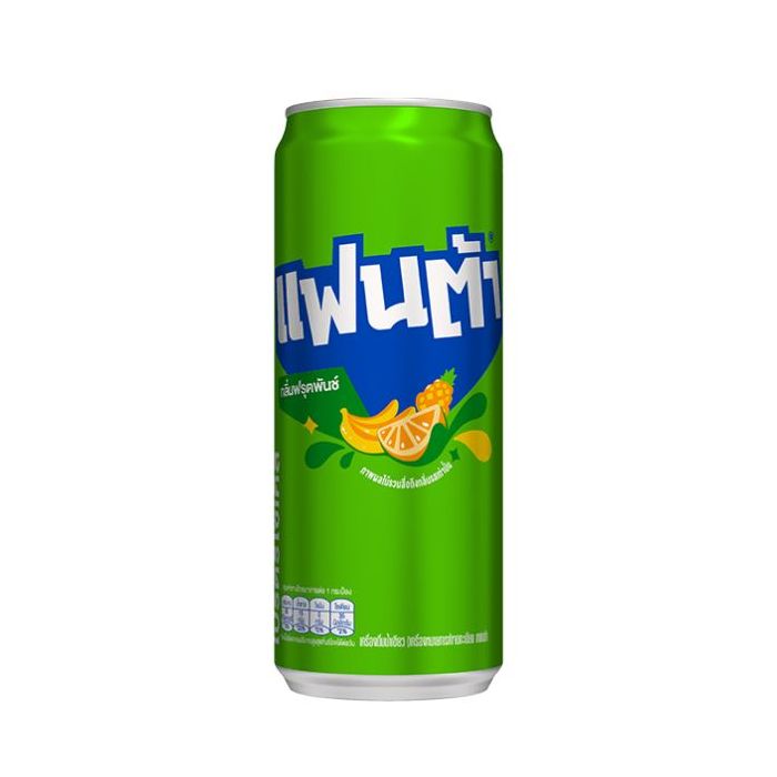 FANTA Green Thai Fruit Punch 325ml  芬達(罐)綠罐