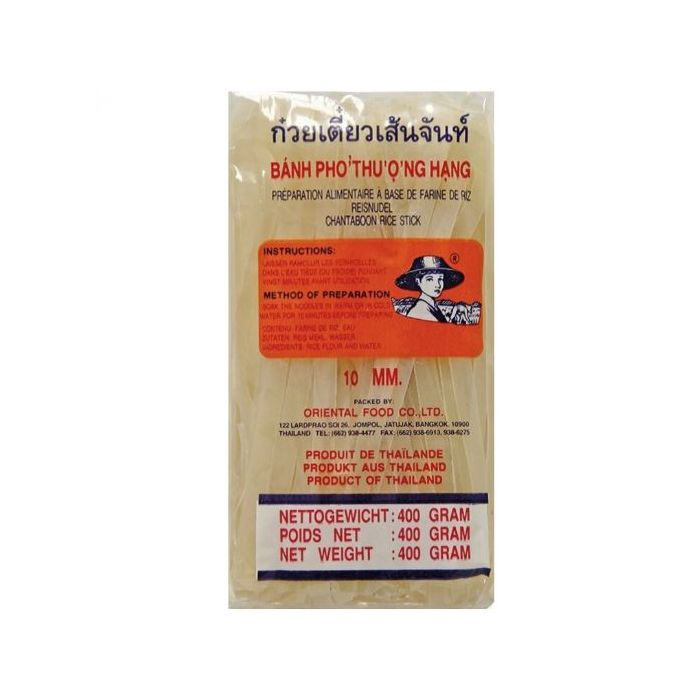 FARMER Thai Banh Pho Chantaboon Rice Stick(XL) 400g 農夫牌泰河粉 10mm