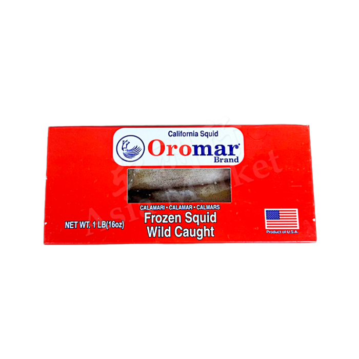 [FROZEN] OROMAR Wild Caughe Squid 16oz  