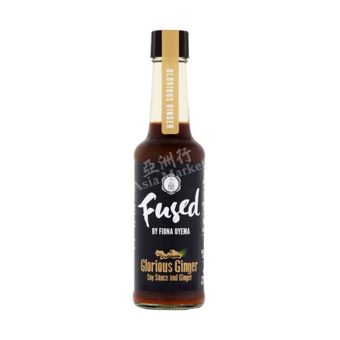 Fused by Fiona Uyema Glorious Ginger Soy Sauce 150ml