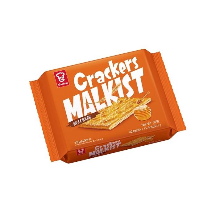 Garden Malkist Crackers Tray Pack 324g 嘉頓麥芽酥餅