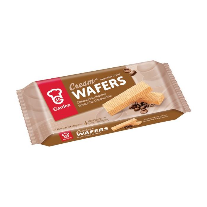 GARDEN Wafer Cappuccino Coffee Flavour 200g 嘉頓威化卡布奇诺味