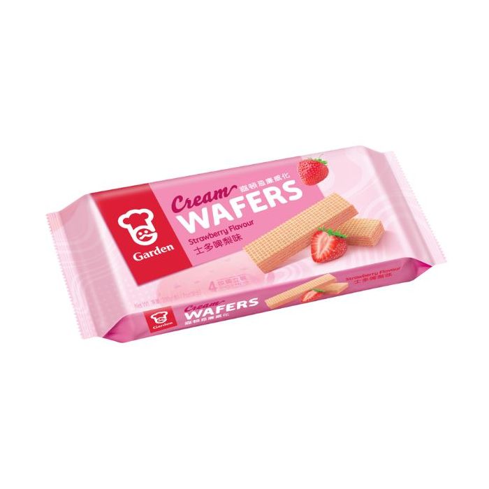 GARDEN Wafer Strawberry Flavour 200g 嘉頓威化草莓味