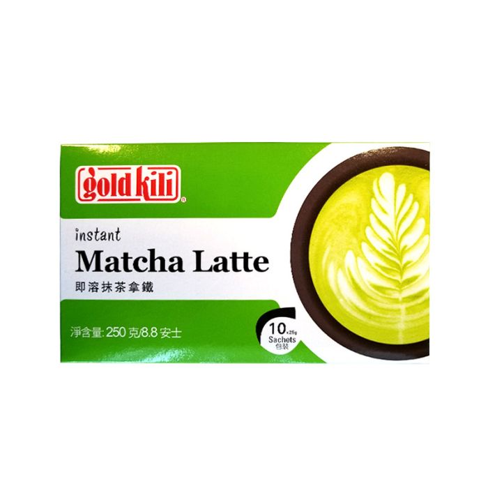 GOLD KILI Instant Matcha Latte (25g x 10packs) 250g 速溶抹茶拿鐵