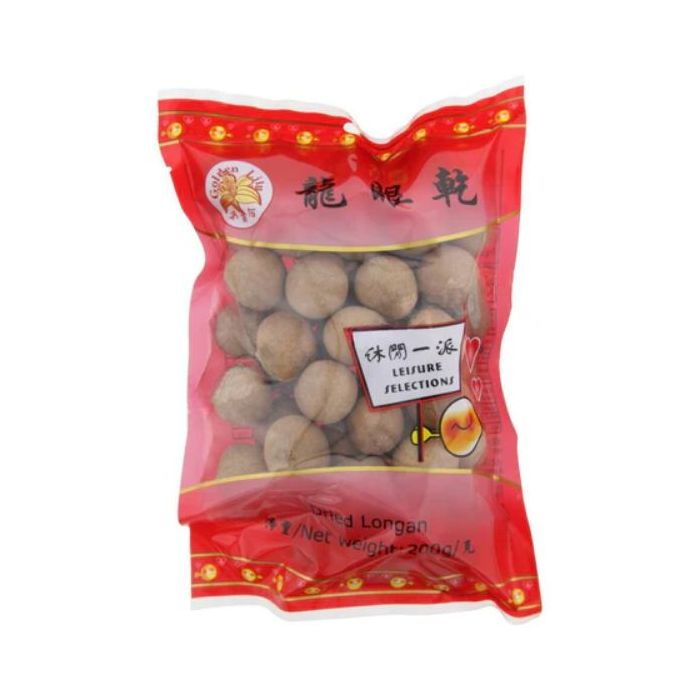 GOLDEN LILY Dried Longan 200g  金百合龍眼乾有壳