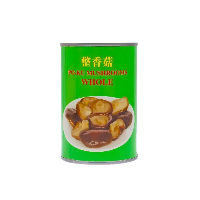 Golden Lion Po Ku Mushrooms Whole 284g 金獅整香菇