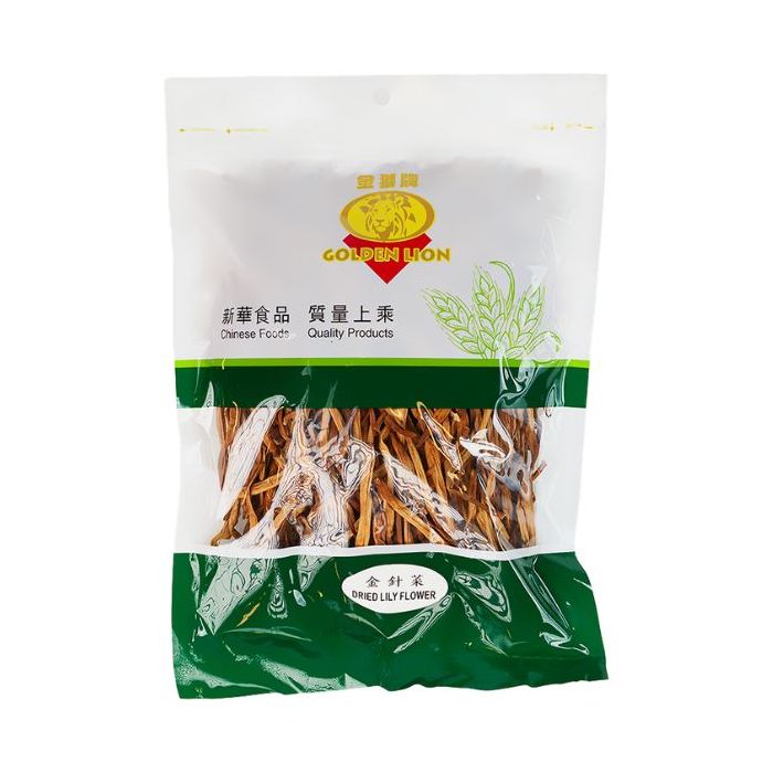 GOLDEN LION Dried Lily Flower 200g 金狮牌金针菜