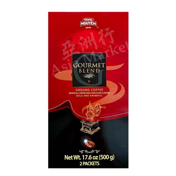 TRUNG NGUYEN Gourmet Blend Ground Coffee and Chocolate Flavours (2 Packets) 500g 越南研磨咖啡粉