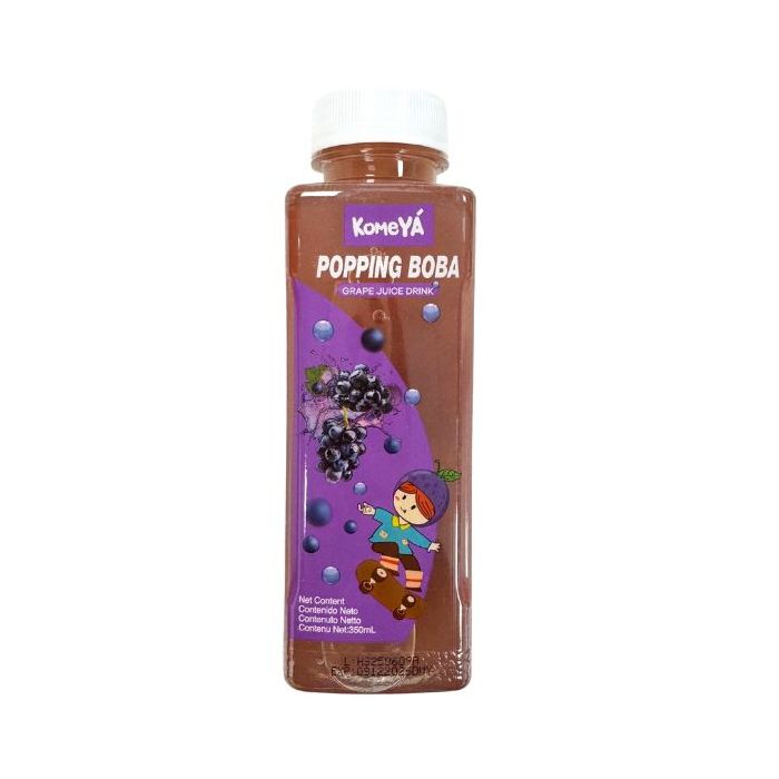 KomeYÃ Popping Boba Grape Flavour 350ml 