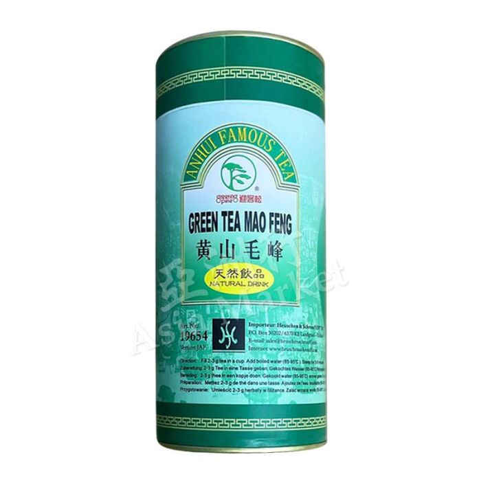 GREETING PINE  Green Tea Mao Feng (loose tea leaves) 70g 迎客松黃山毛峰茶