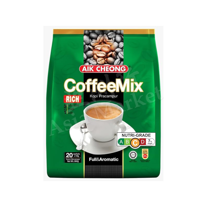 AIK CHEONG  Coffee Mix Rich 360g 益昌濃咖啡