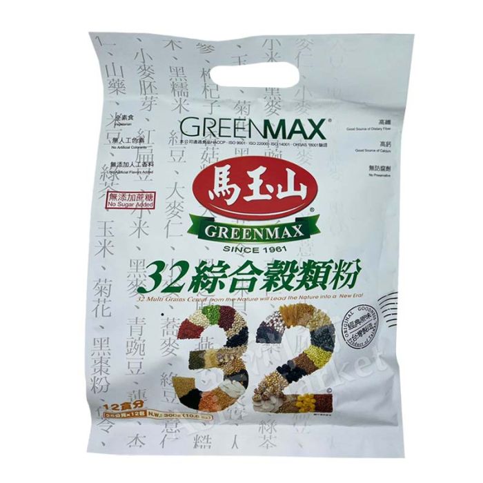 GREENMAX  32 Multi Grains Cereal 360g 馬玉山32綜合穀粉