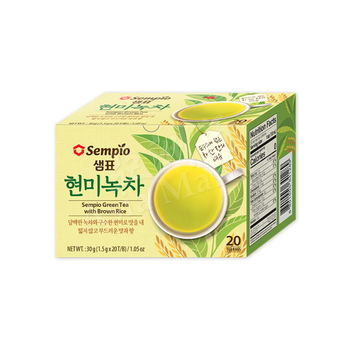 SEMPIO -Green Tea with Brown Rice 30g 韓國膳府玄米綠茶包