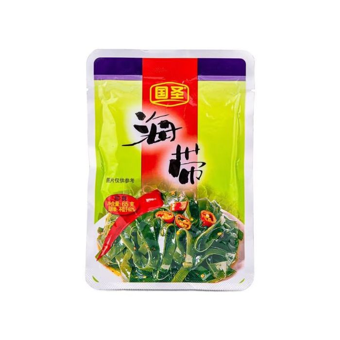 Guo Sheng Shredded Kelp 50g 国圣50g下饭海带丝（香辣味）