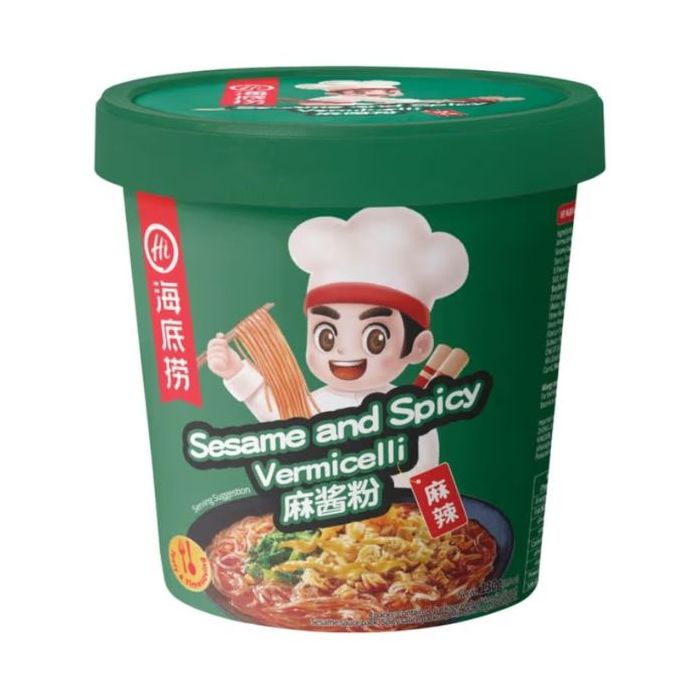 HAIDILAO Instant Vermicelli Sesame Spicy Cup 130g 海底撈 麻辣麻酱粉
