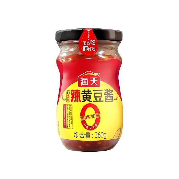 HADAY Hot Soy Bean Paste 360g 海天0添加辣黃豆醬