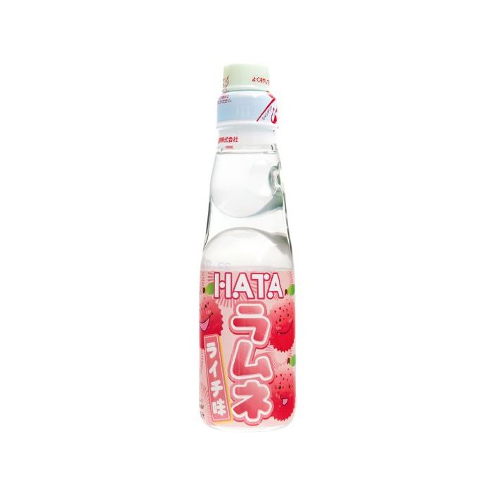HATAKOSEN Ramune Lychee Flavour 200ml 日本彈珠汽水荔枝