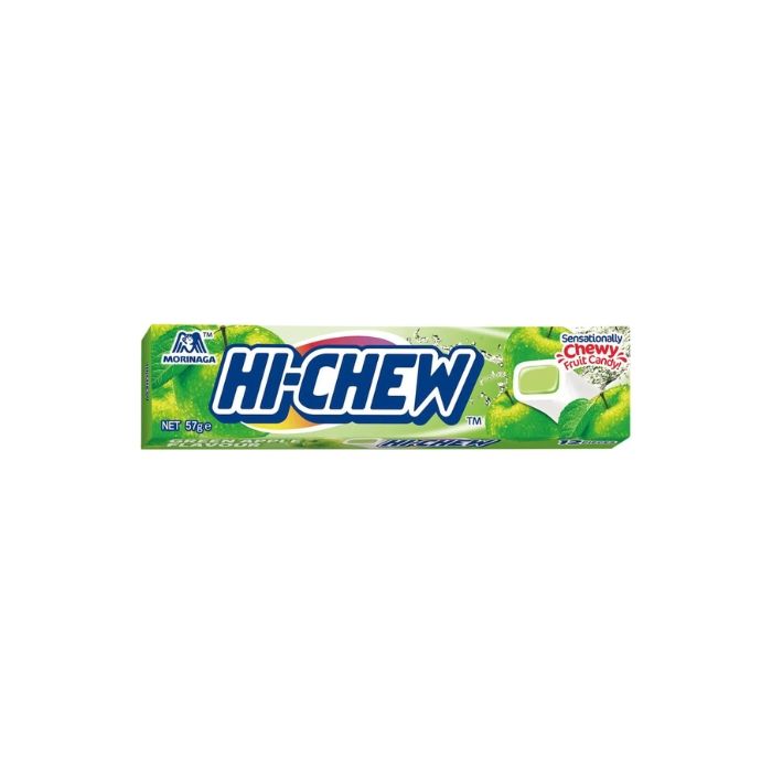 MORINAGA HiChew Chewy Candy Green Apple Flavour 55g 日本青蘋果軟糖