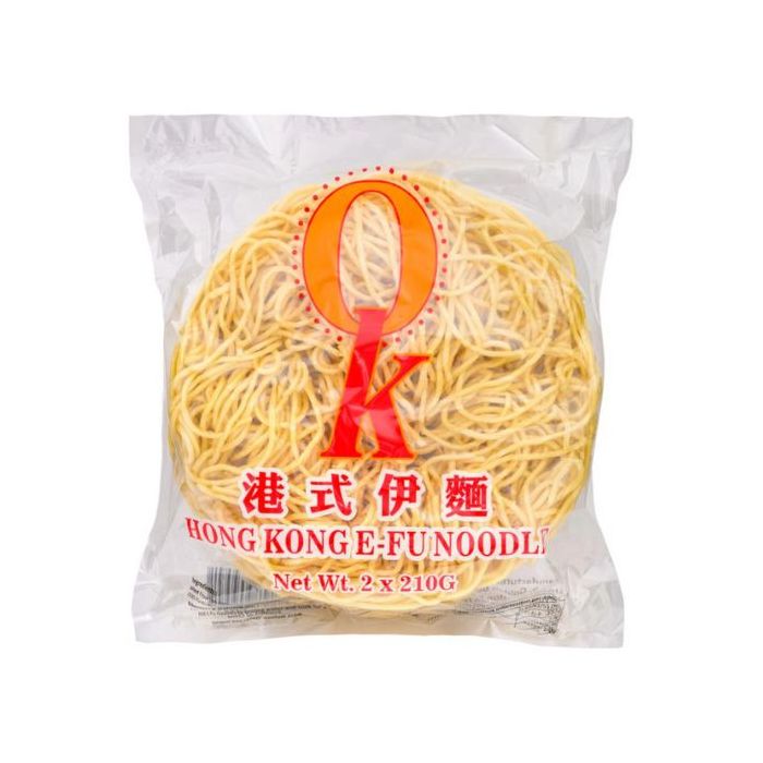 OK Brand Hong Kong E-FU Noodle Yee Mein (2x210g) 420g  