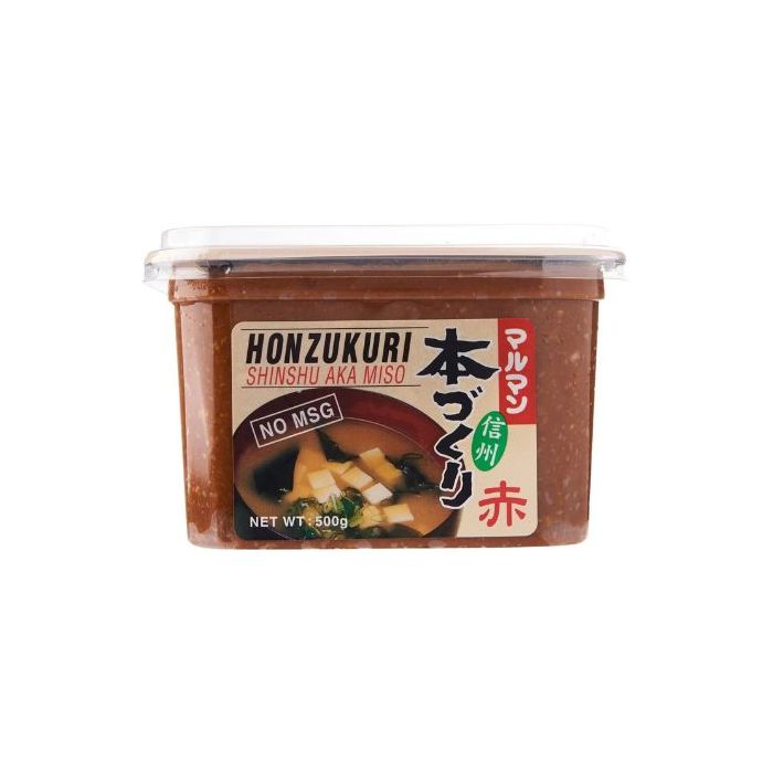 HONZUKURI  Maruman Aka Miso 500g 日本赤味噌