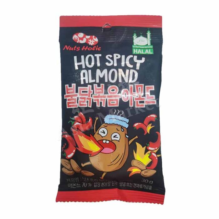 NUTS HOLIC  Hot Spicy Almond 30g 韓國 杏仁果 (辛辣味)