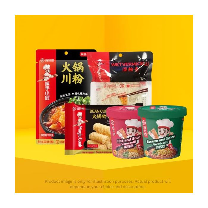 Mix and Match HAIDILAO Hot Pot Noodle Bundle Deal