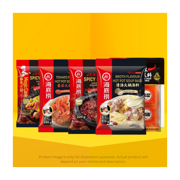 Mix and Match HAIDILAO Soup Base Bundle Deal