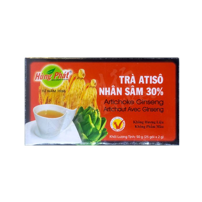 HUNG PHAT  Artichoke Ginseng Tea (2g x25bags) 50g 越南洋薊人參茶
