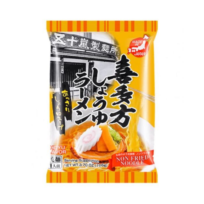 IGARASHI Kitakata Shoyu Ramen 105g 五十岚制面 喜多方拉面 (酱油味) (BBD: 09/07/2026)