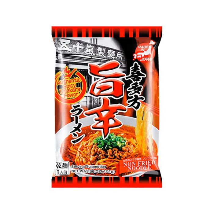 IGARASHI Kitakata Umakara Ramen 101g  五十岚制面 喜多方拉面 (香辣味) (BBD: 09/07/2026)