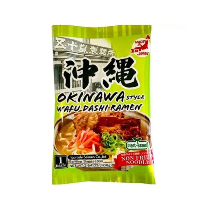 IGARASHI Okinawa Wafu Dashi Ramen 109g 五十岚制面 喜多方拉面 (沖繩和風味) (BBD: 09/07/2026)