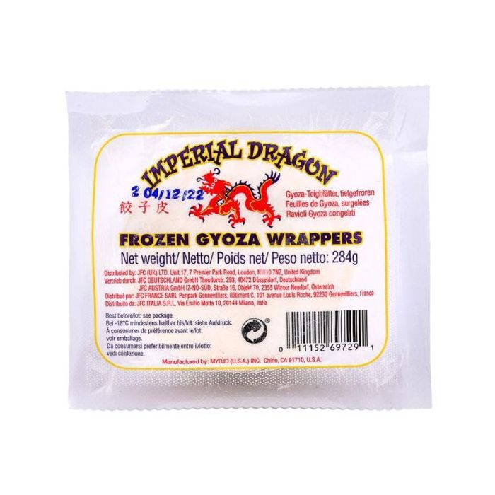 [FROZEN] IMPERIAL DRAGON Gyoza Wrappers 284g 神龍餃子皮