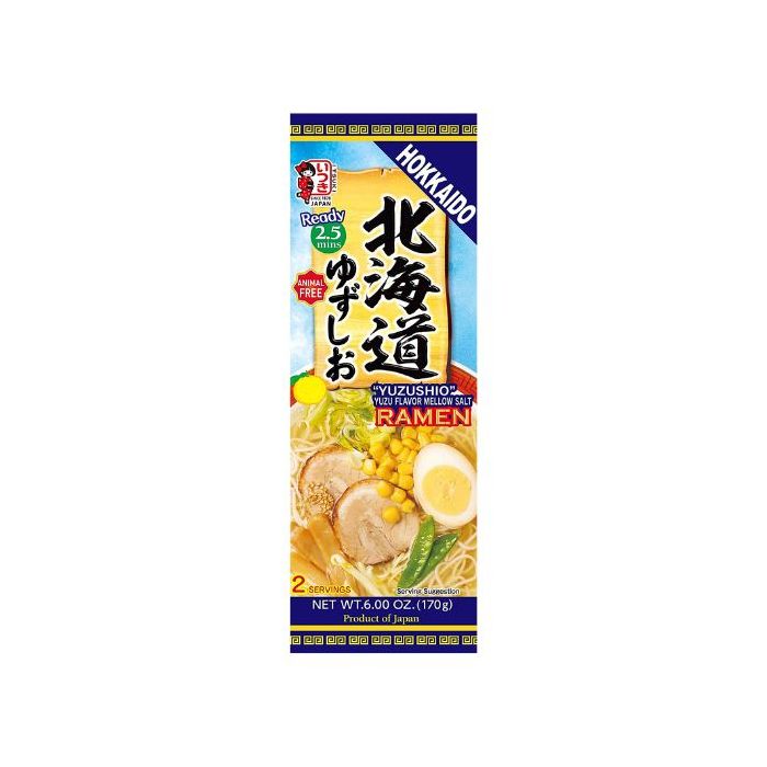 ITSUKI Hokkaido Yuzu Flavor Mellow Salt Ramen 170g 北海道柚子鹽味拉麵
